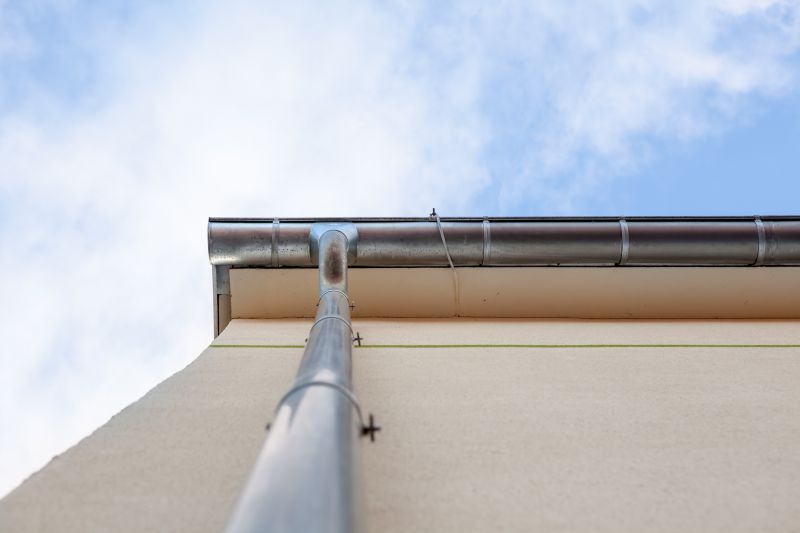 Warehouse Gutter Installation detail