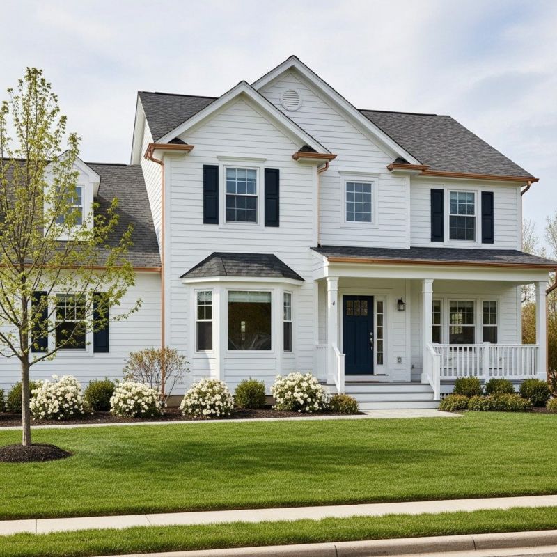 Porch Gutter Installation